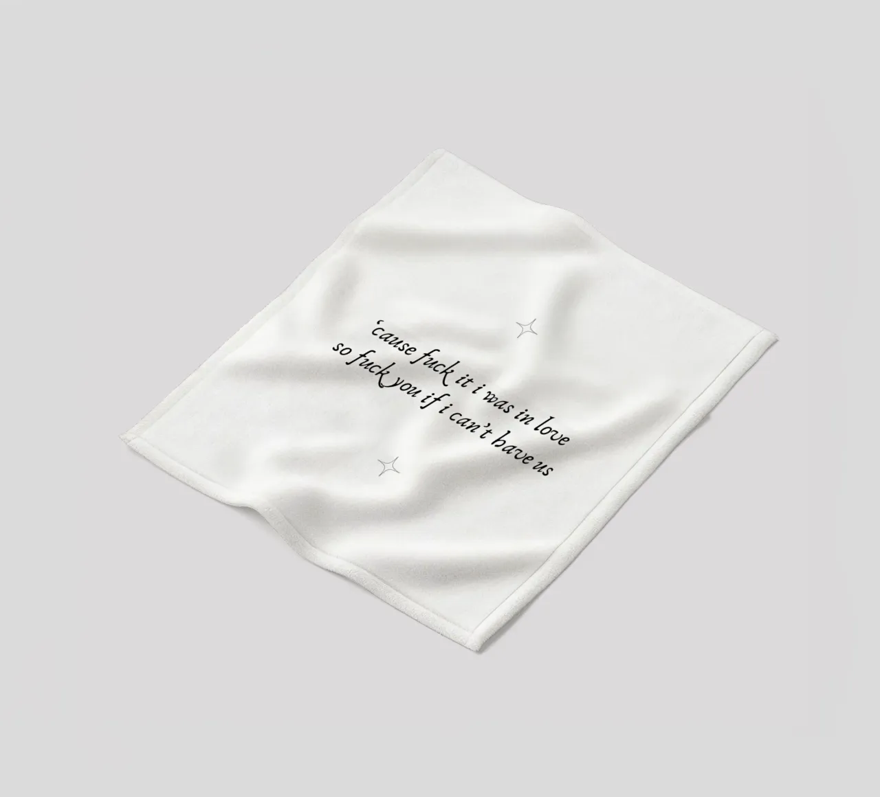 Down Bad fleece blanket by bonglantrungmuoi