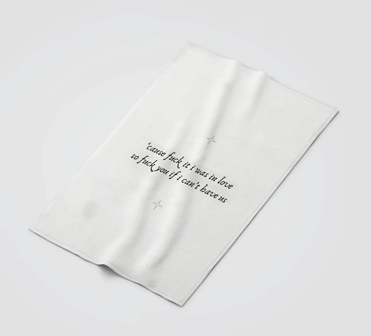 Down Bad fleece blanket by bonglantrungmuoi
