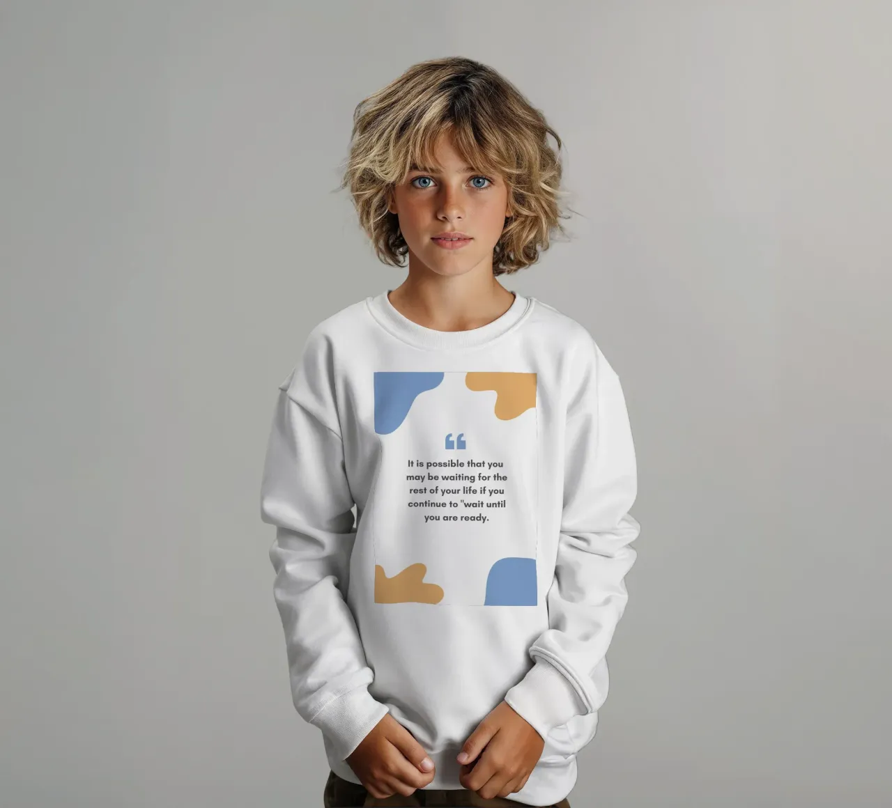 It is possible that you kids sweatshirt by mazzihanq