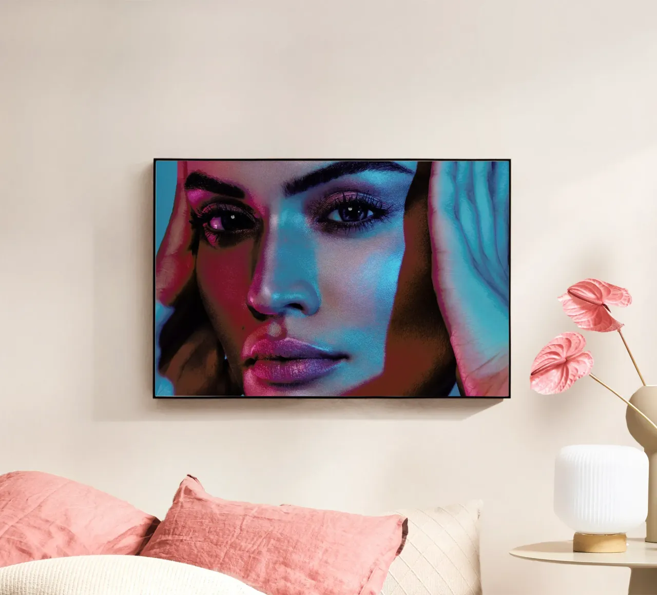 Blue Galaxy plexiglass da Marie Bärsch