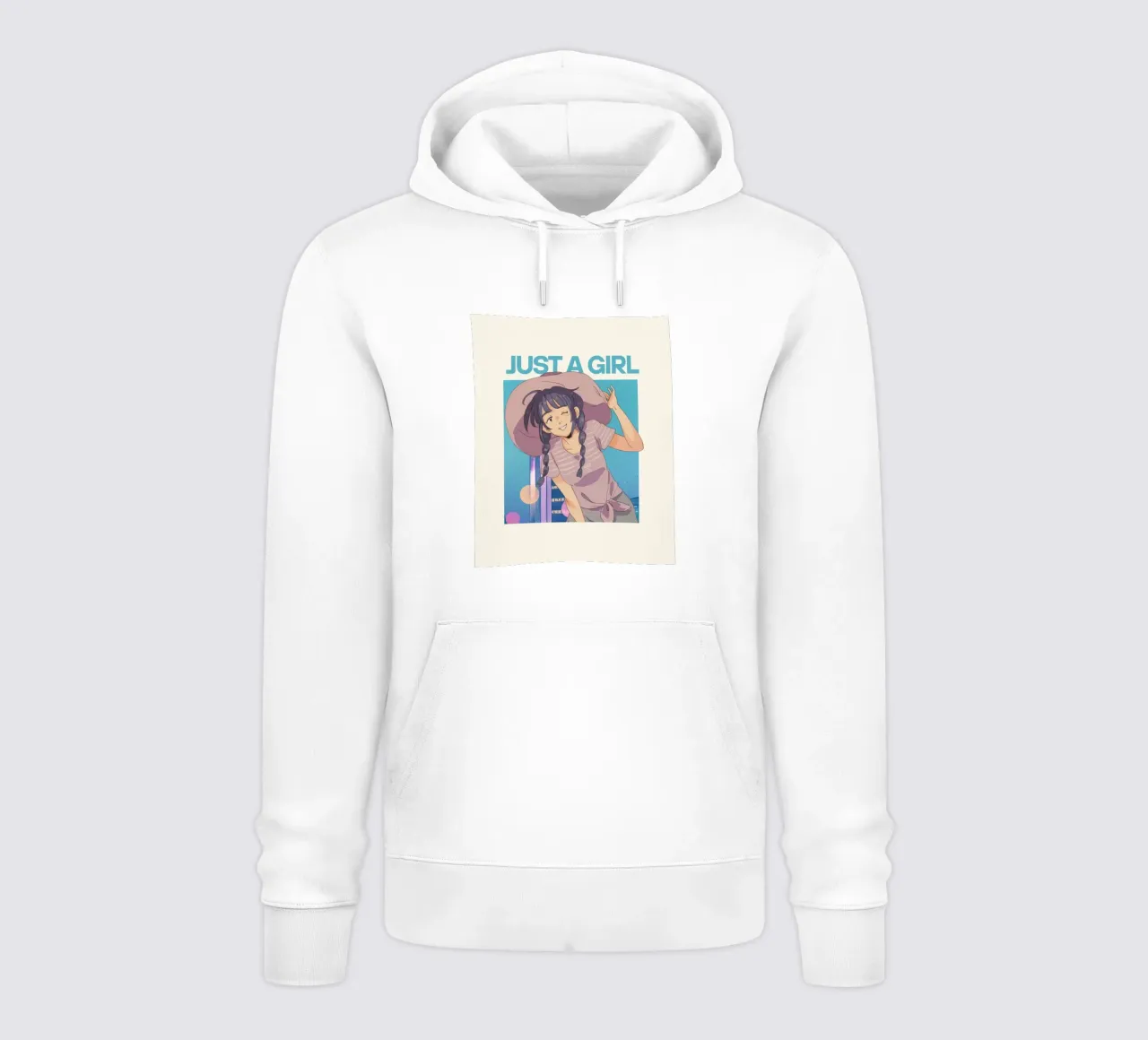 solo una ragazza felpa con cappuccio da mazzihanq