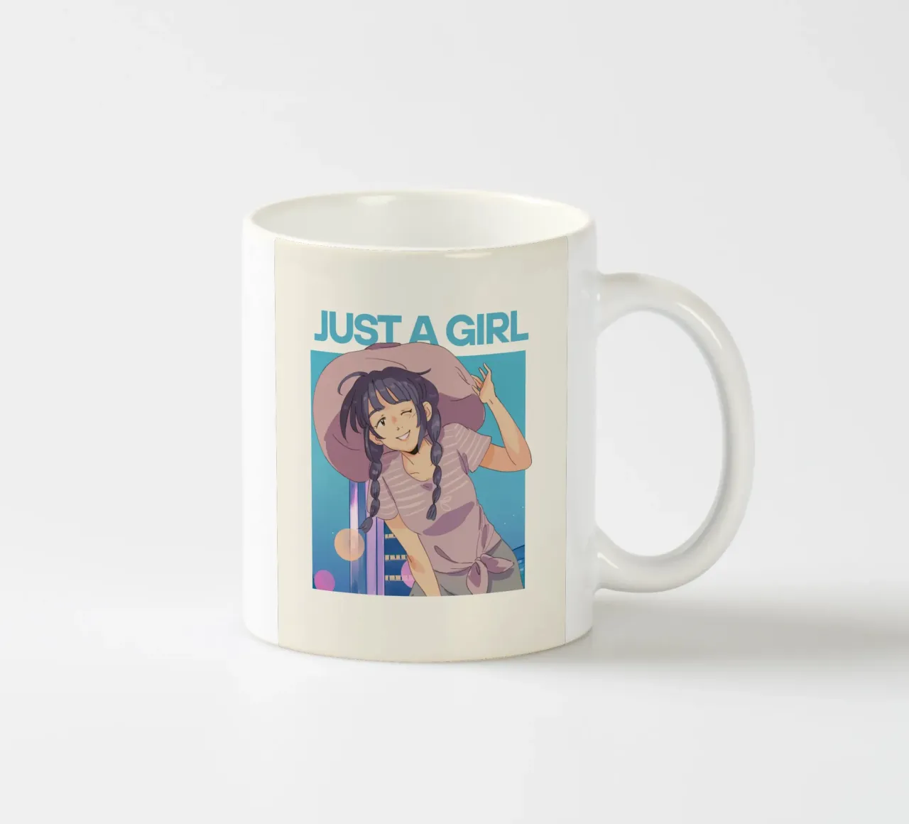 solo una ragazza tazza in ceramica da mazzihanq
