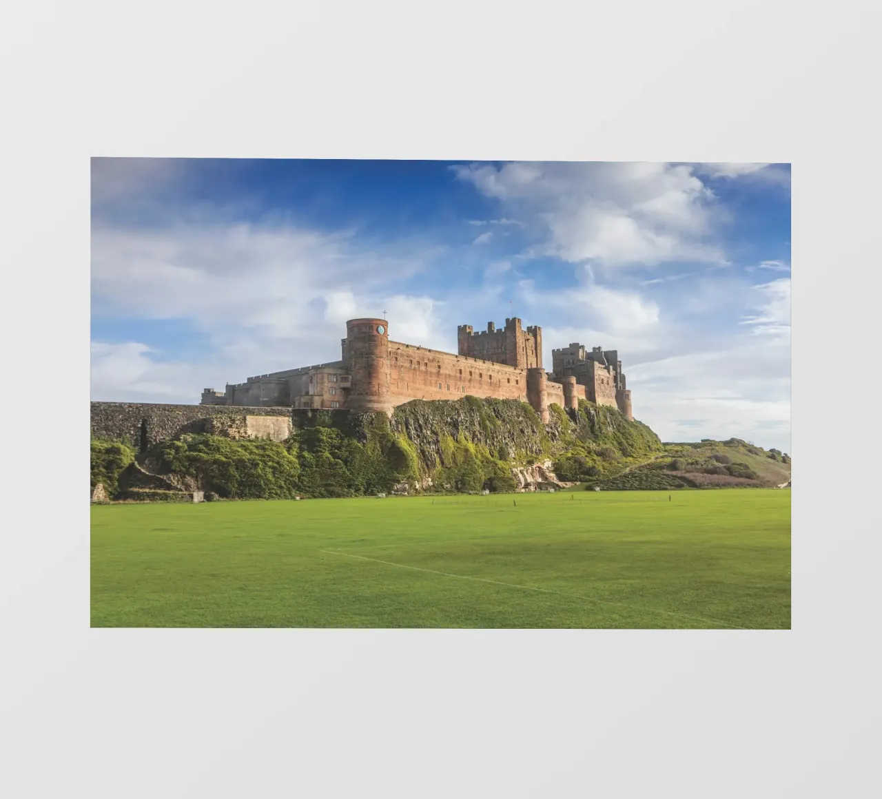 Bamburgh Castle telo in pvc da Dave Hare Photography