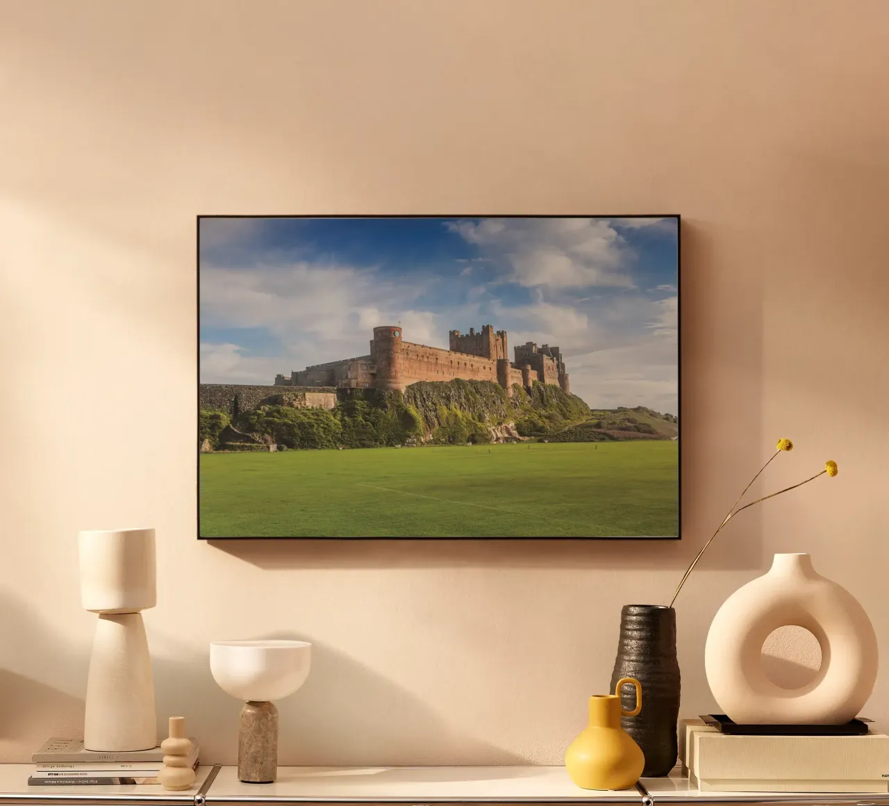 Bamburgh Castle plexiglass da Dave Hare Photography