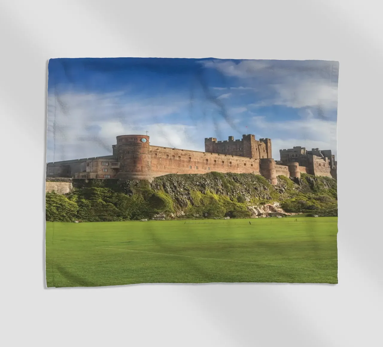Bamburgh Castle telo mare da Dave Hare Photography