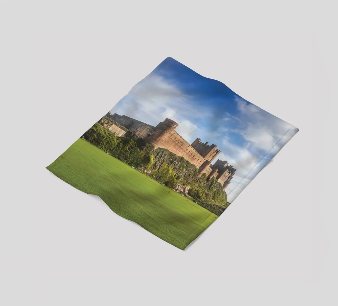 Bamburgh Castle coperta in pile da Dave Hare Photography