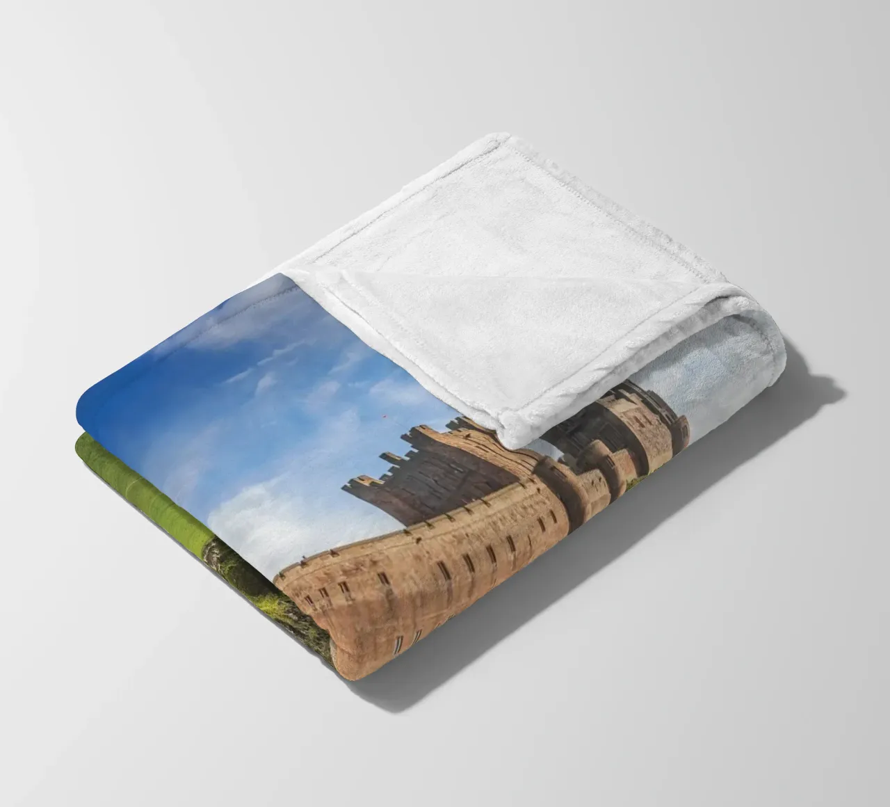Bamburgh Castle coperta in pile da Dave Hare Photography