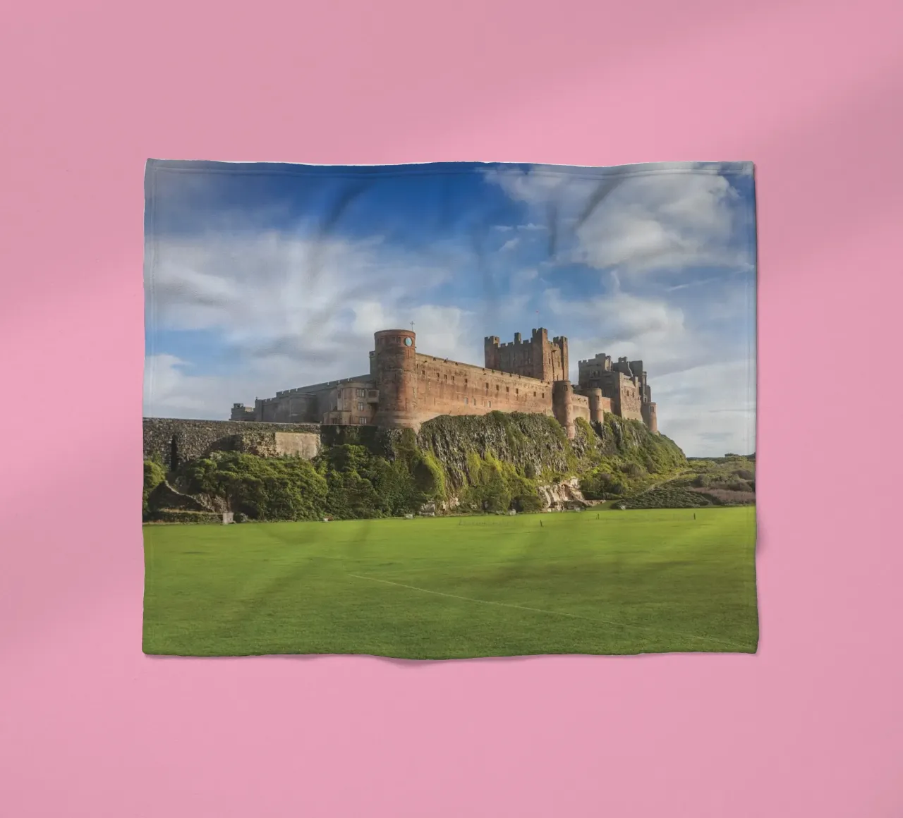 Bamburgh Castle coperta in pile da Dave Hare Photography