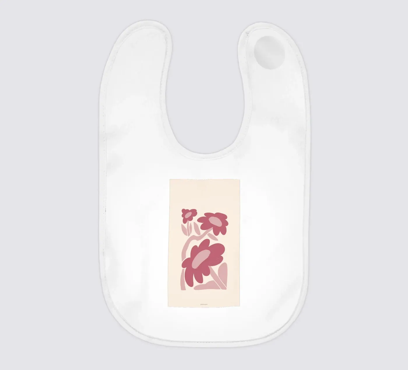 flower baby bib by bonglantrungmuoi