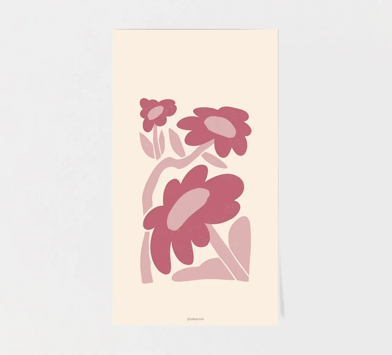 flower sticker sheet by bonglantrungmuoi