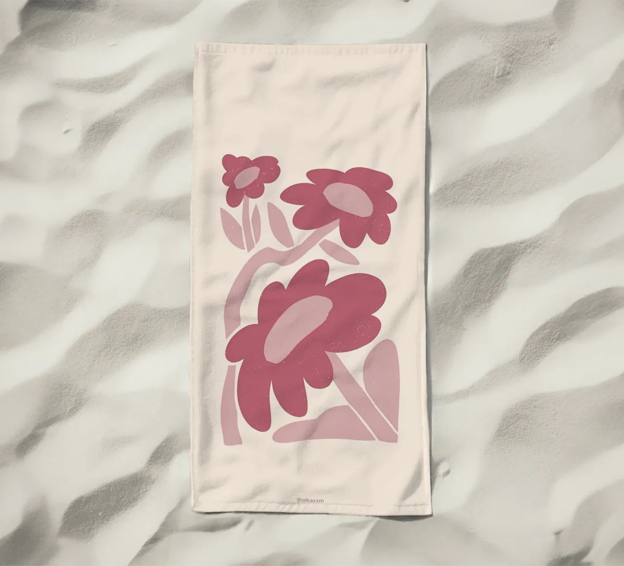 fiore telo mare da bonglantrungmuoi