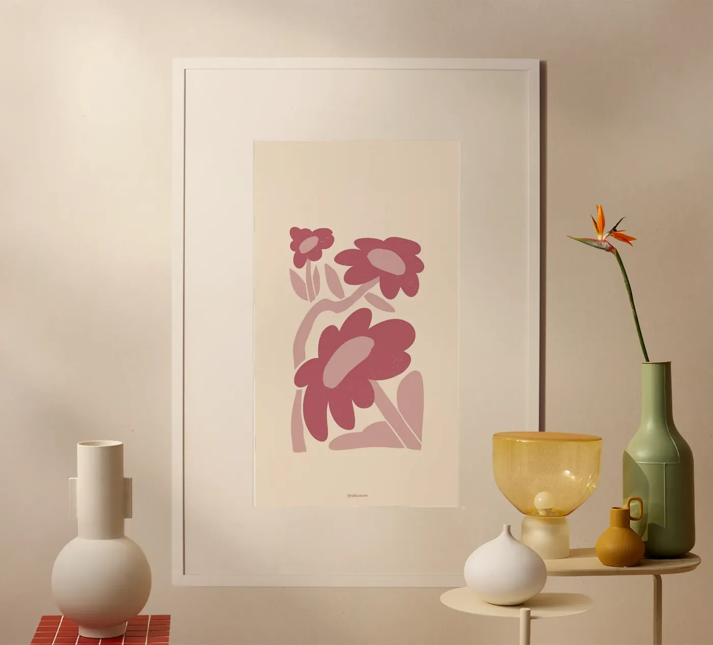 flower poster by bonglantrungmuoi