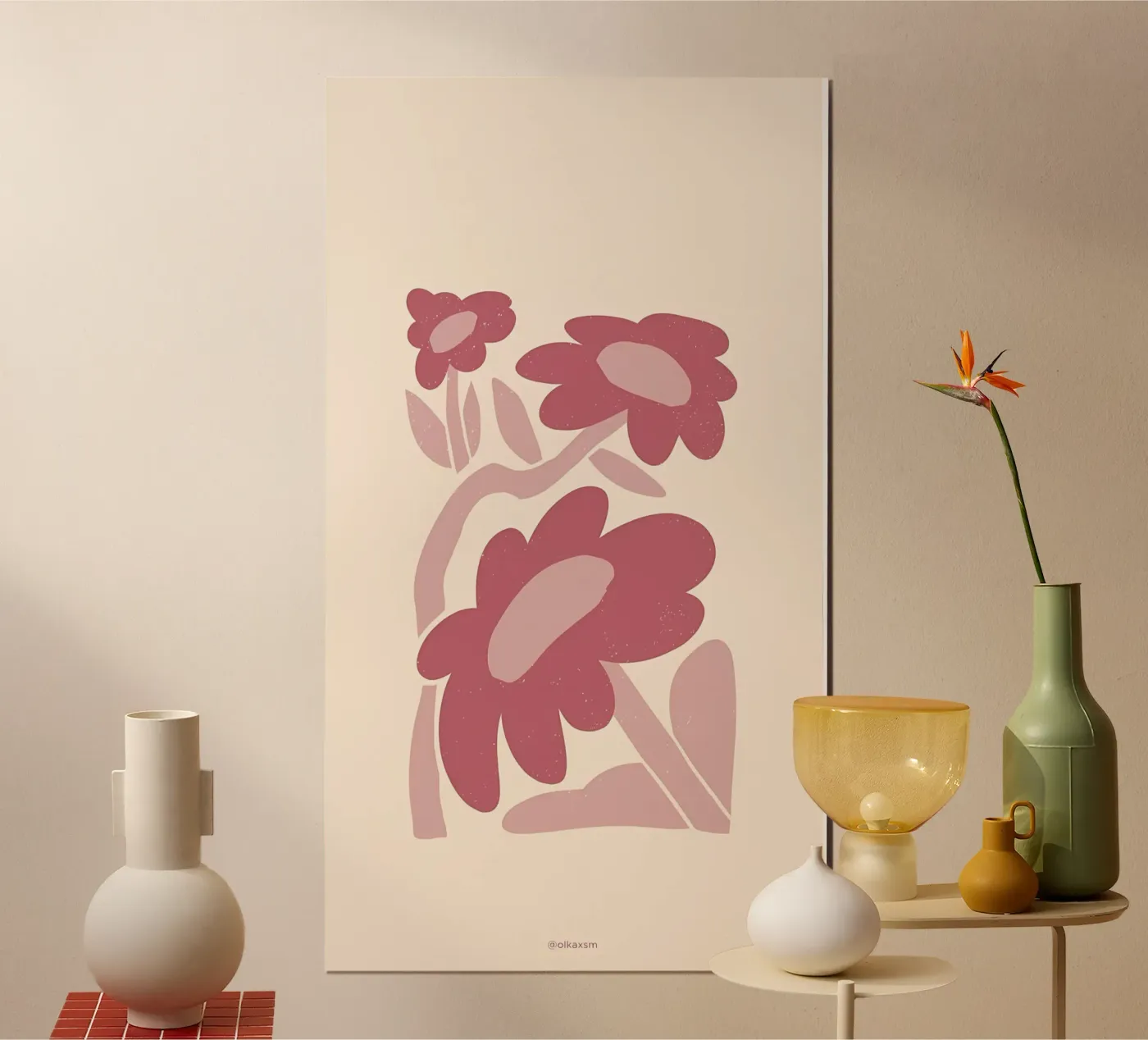 flower poster by bonglantrungmuoi