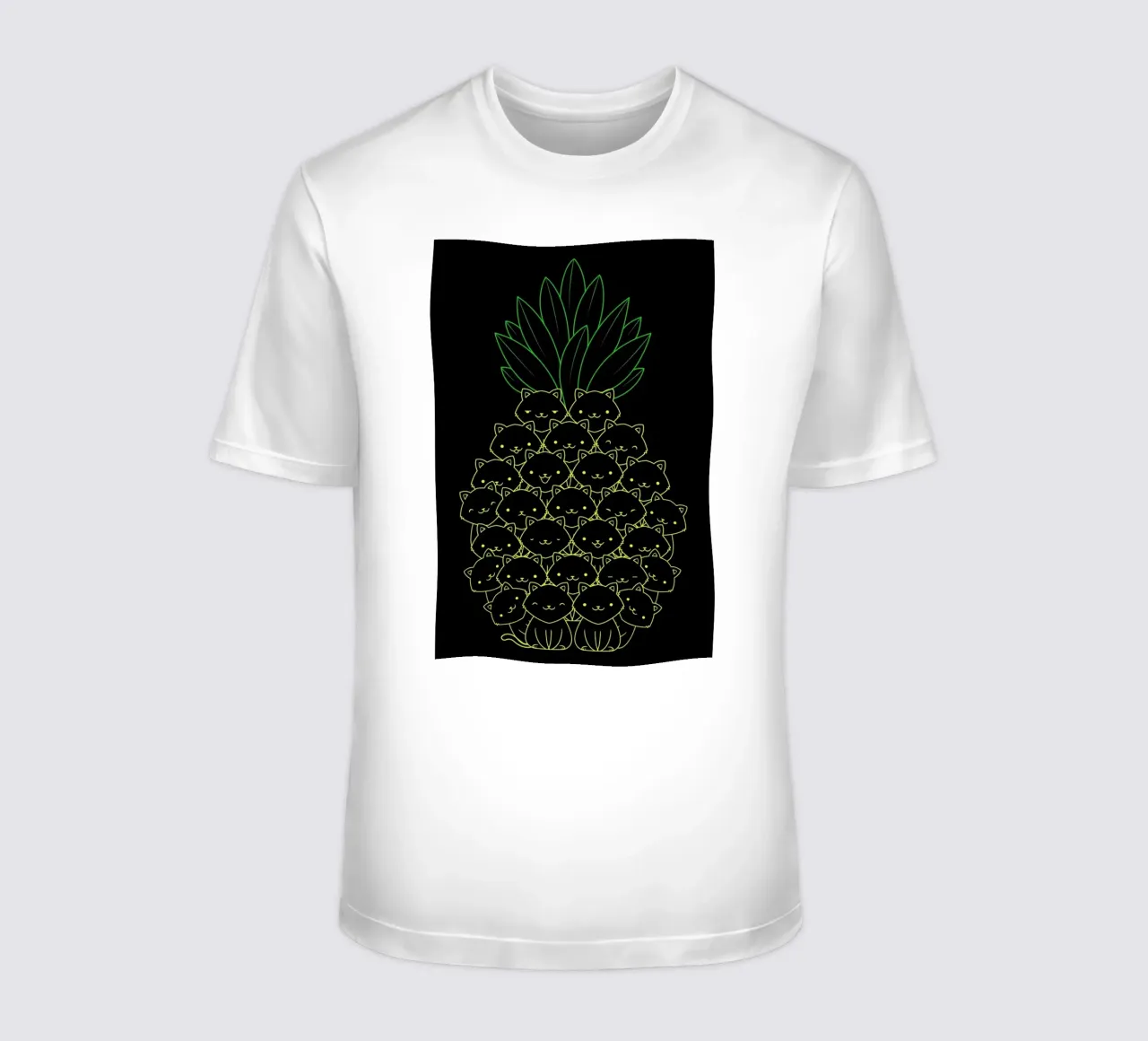 Pineaple Cat t-shirt da Tobe Fonseca