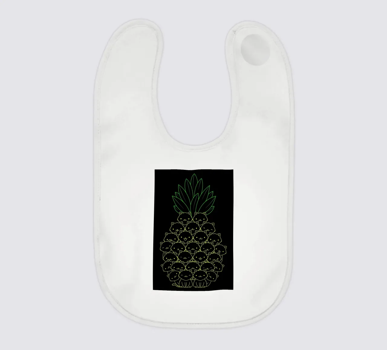 Pineaple Cat bavaglino da Tobe Fonseca