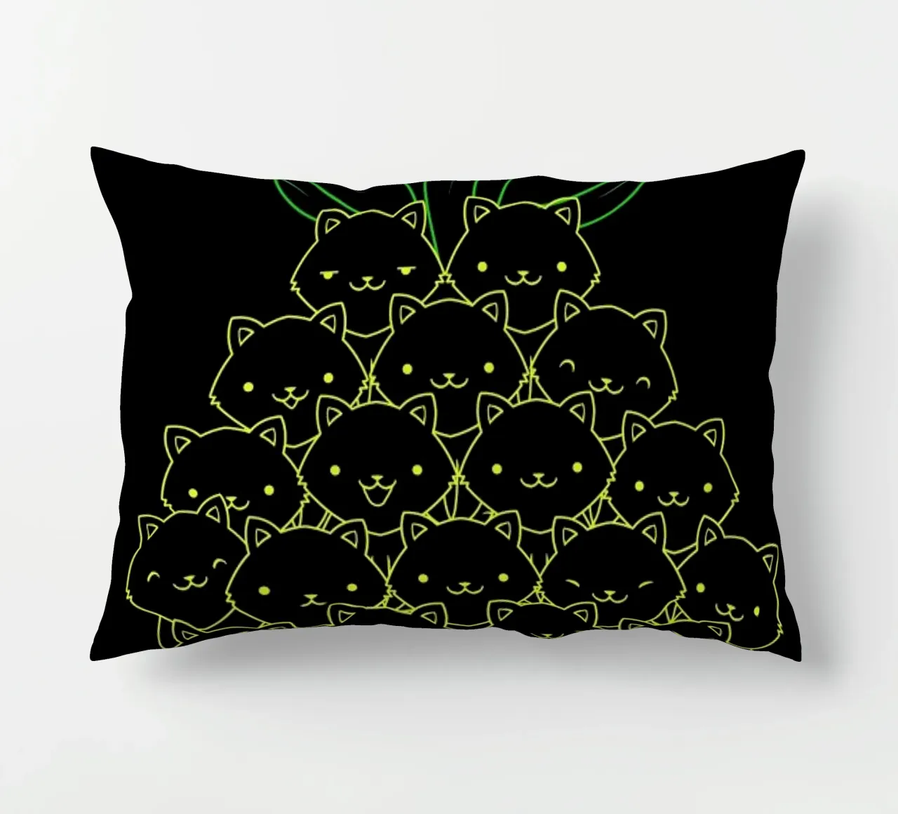 Pineaple Cat cuscino da Tobe Fonseca