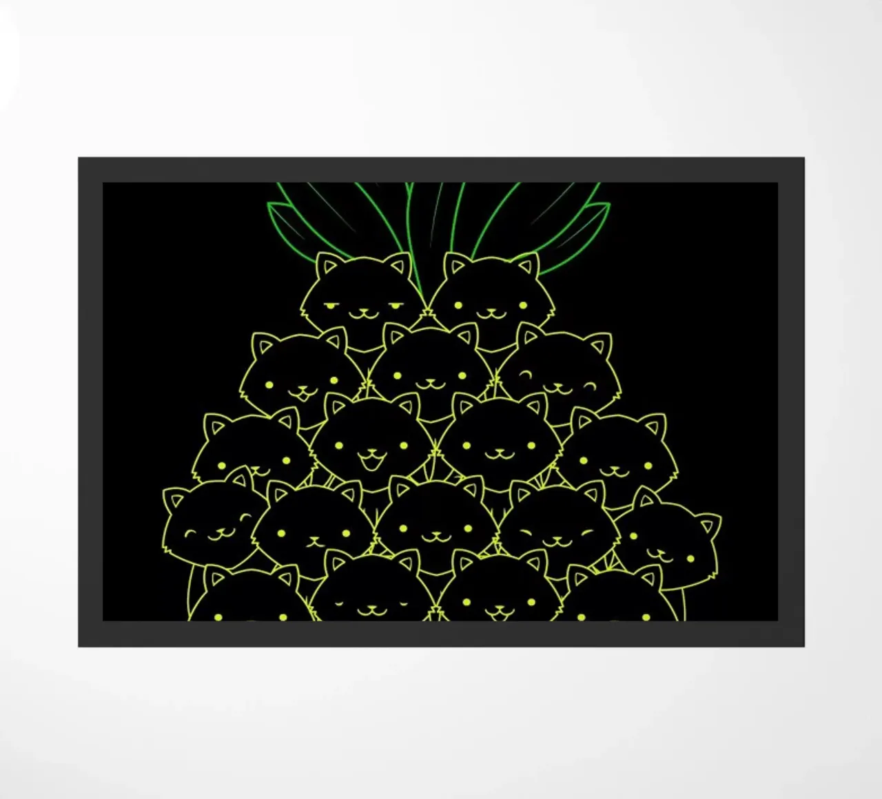 Pineaple Cat zerbino da Tobe Fonseca