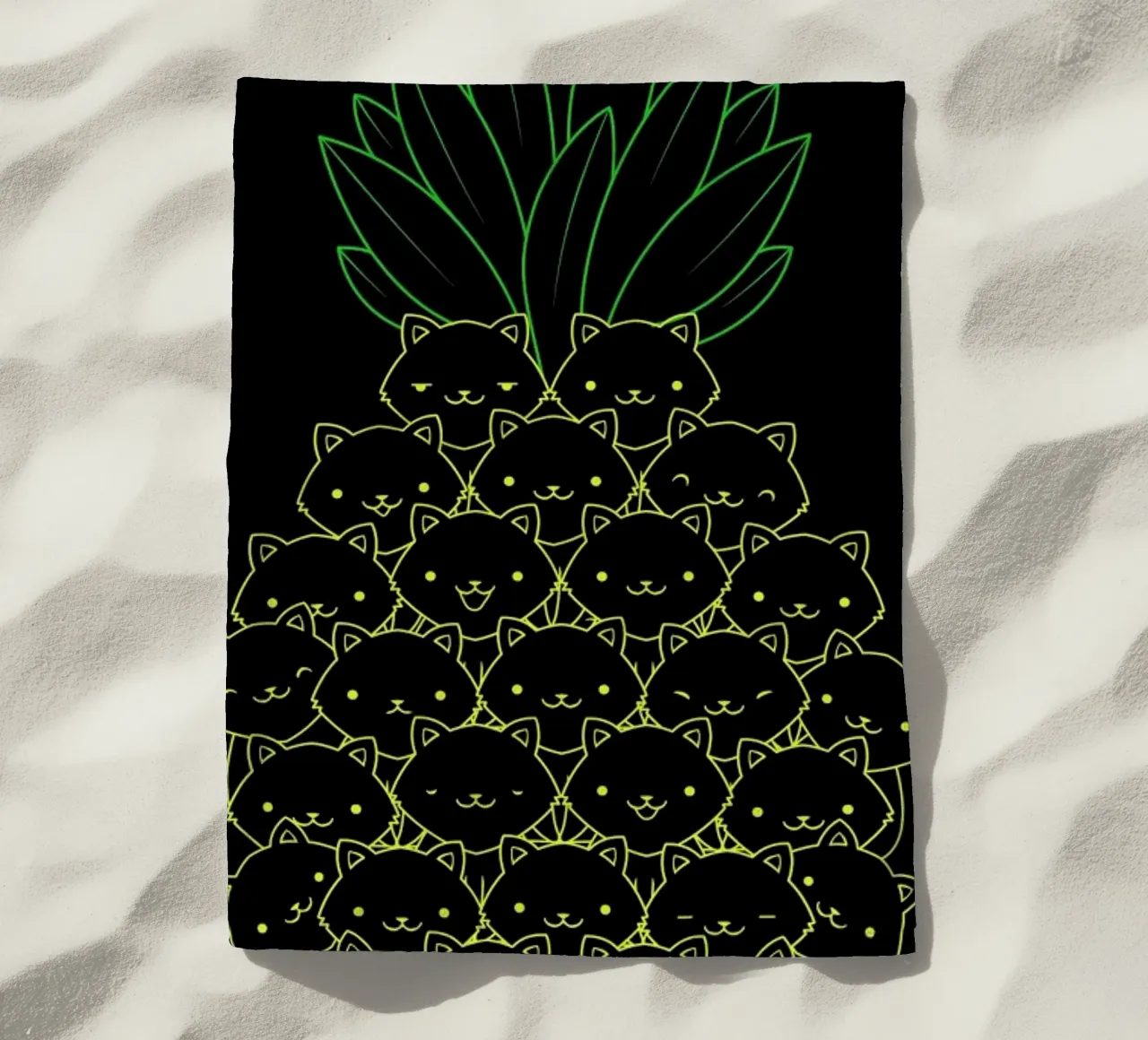 Pineaple Cat telo mare da Tobe Fonseca