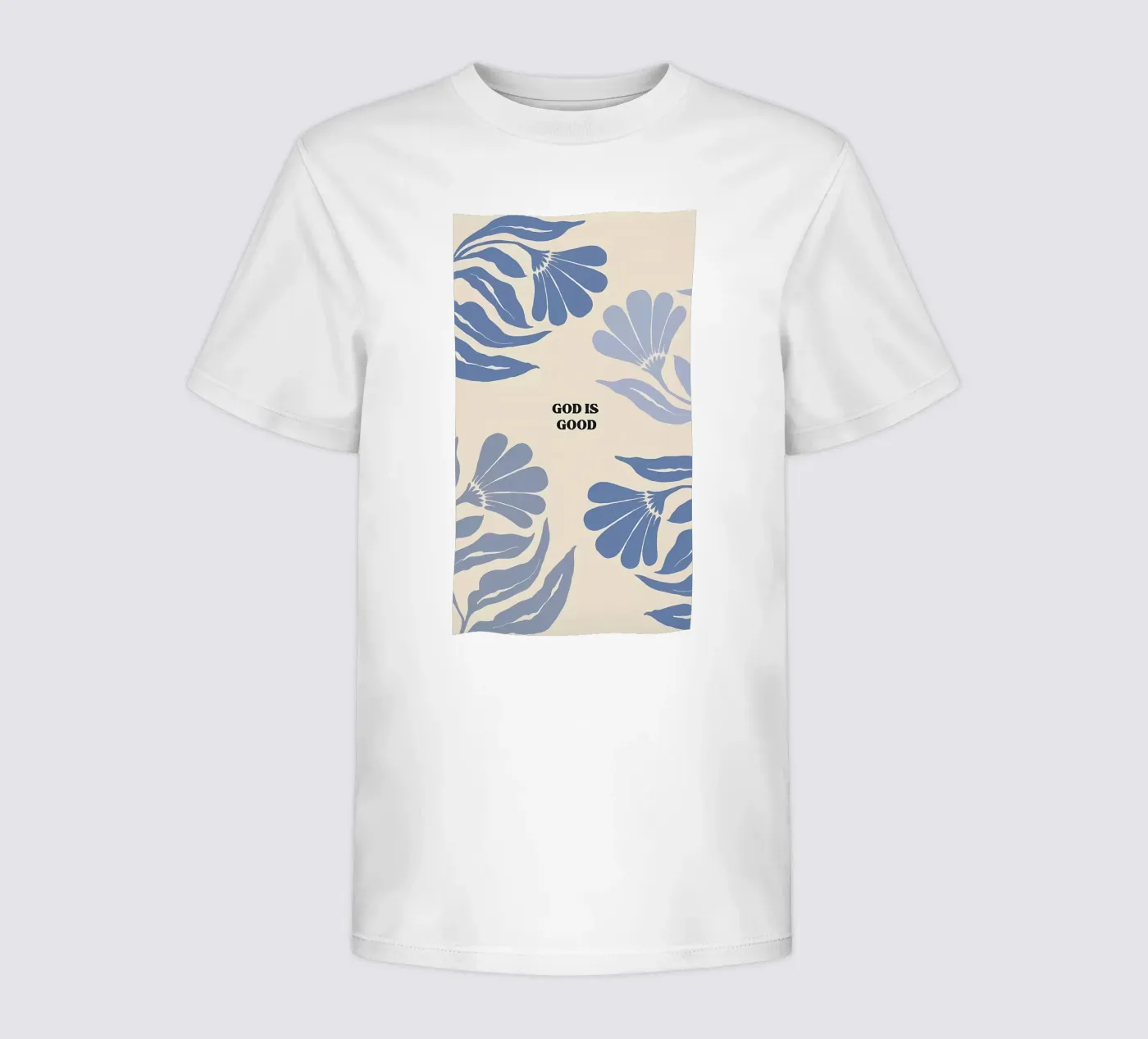 Dio è buono t-shirt bambini da bonglantrungmuoi