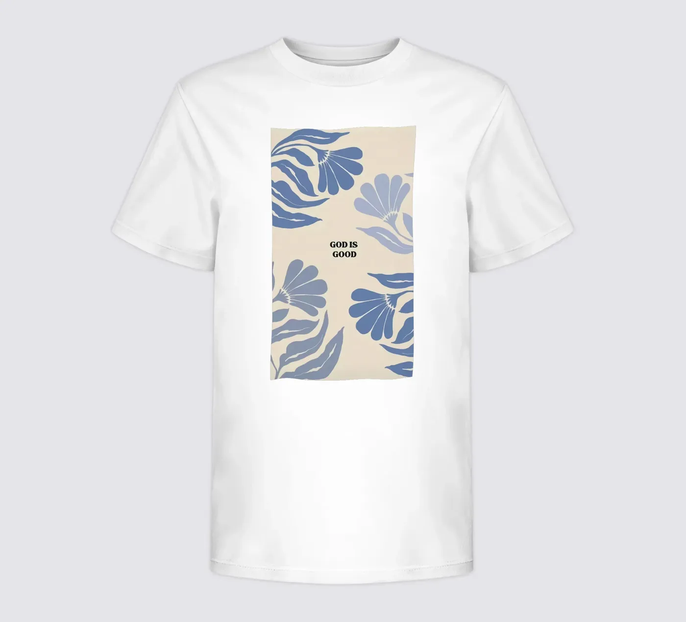 Dio è buono t-shirt bambini da bonglantrungmuoi