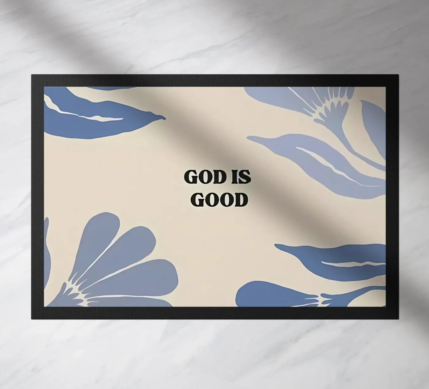 god is goed deurmat van bonglantrungmuoi