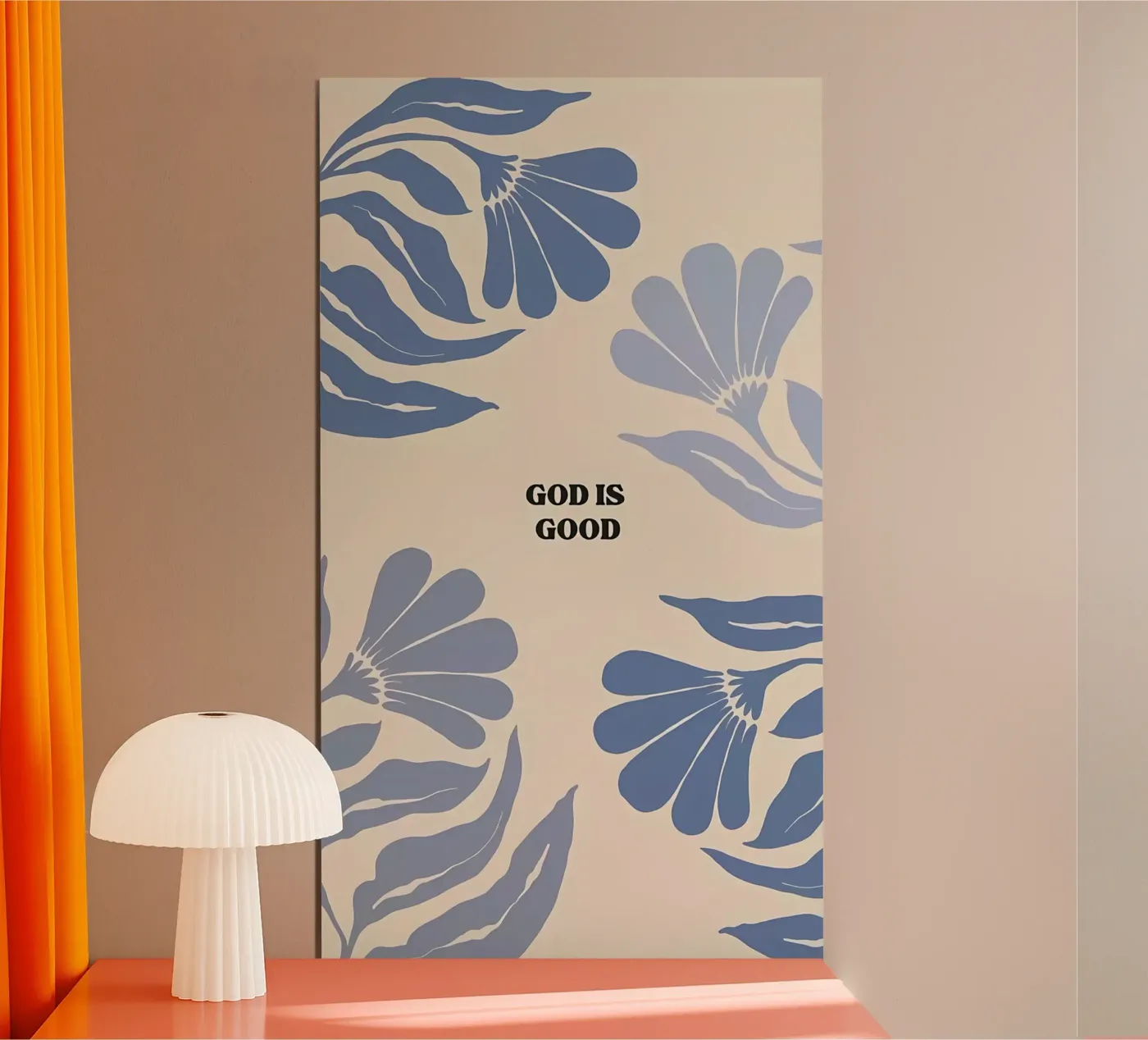 god is goed poster van bonglantrungmuoi