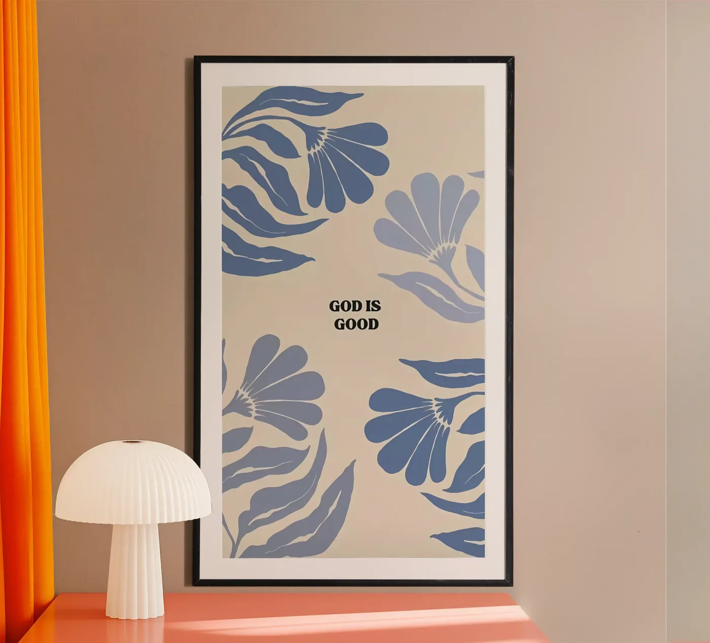 god is goed poster van bonglantrungmuoi