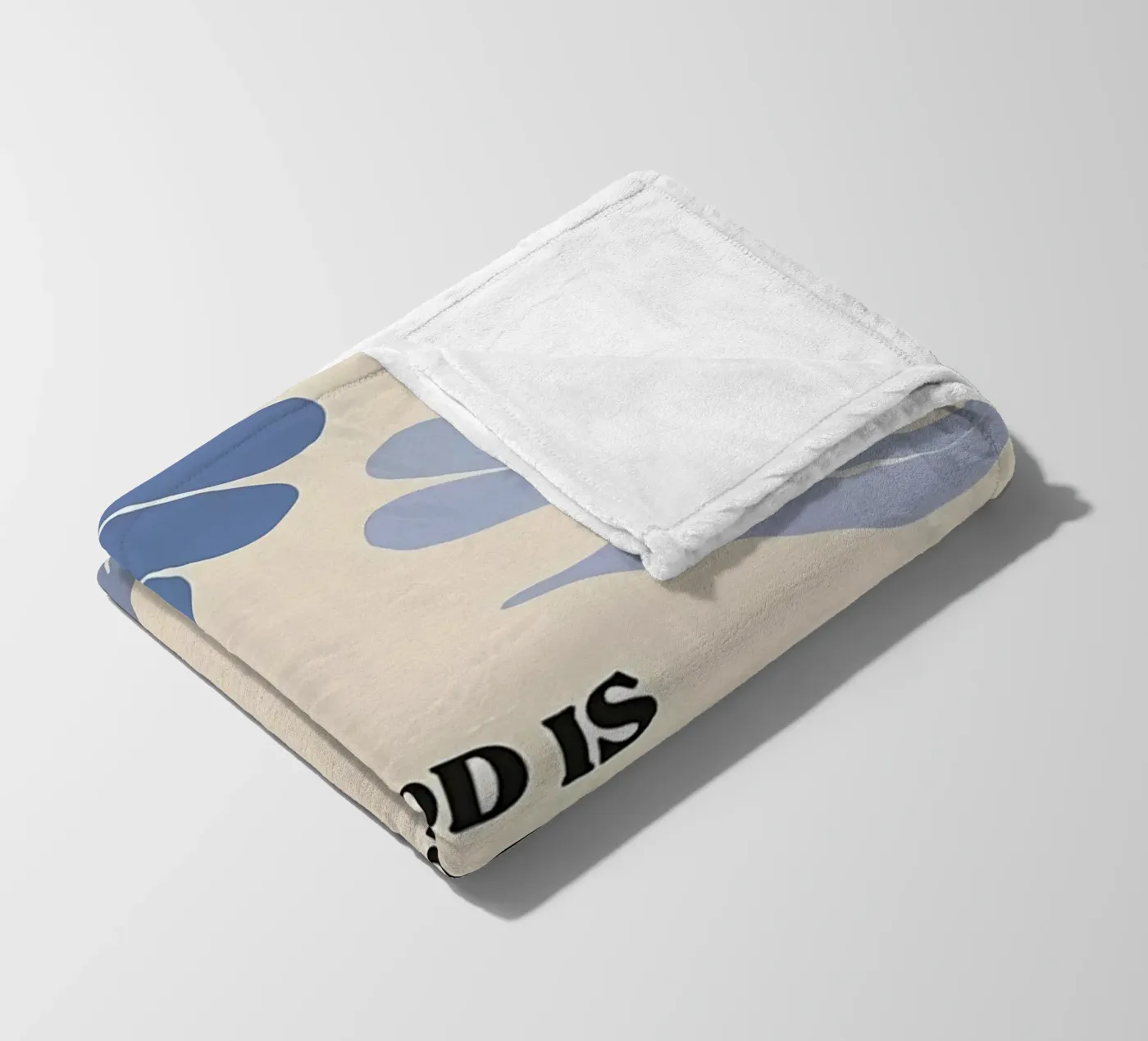 Dio è buono coperta in pile da bonglantrungmuoi