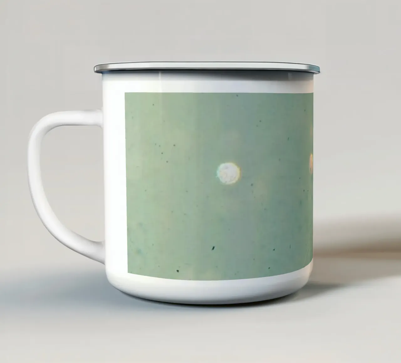 Sogno ad occhi aperti tazza in smalto da Cassia Beck Photography