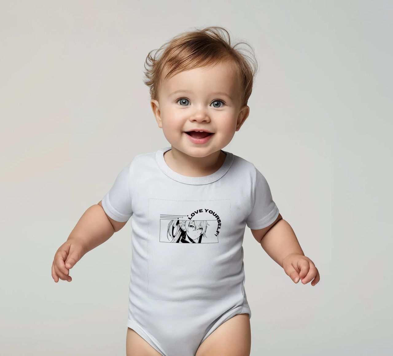 sich selbst lieben Kurzarm Babybody von mazzihanq