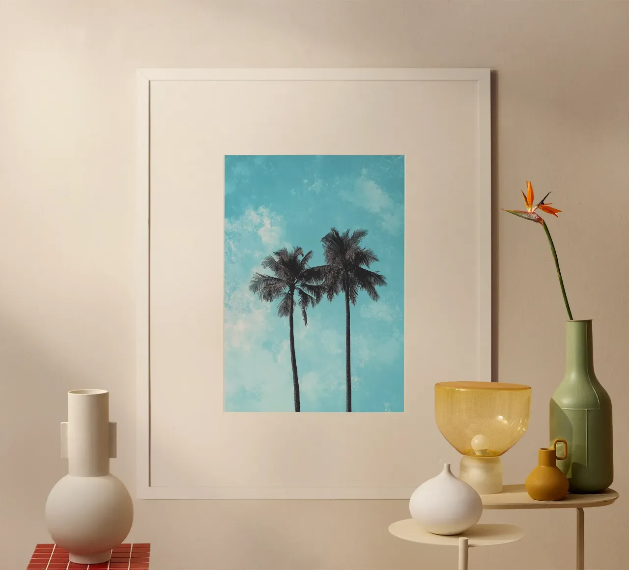 Palmen poster da Nikis Art Studio