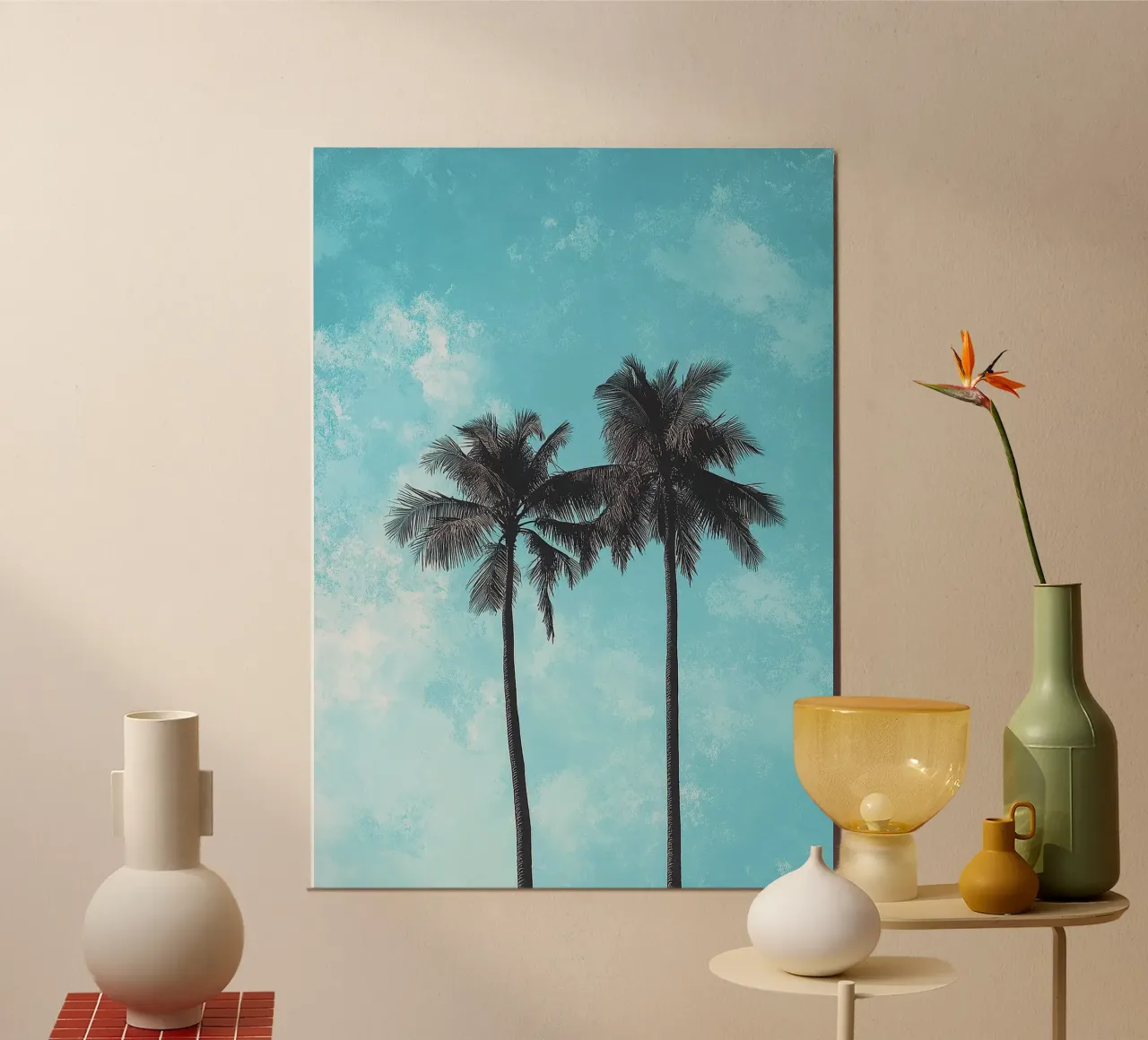 Palmen poster da Nikis Art Studio