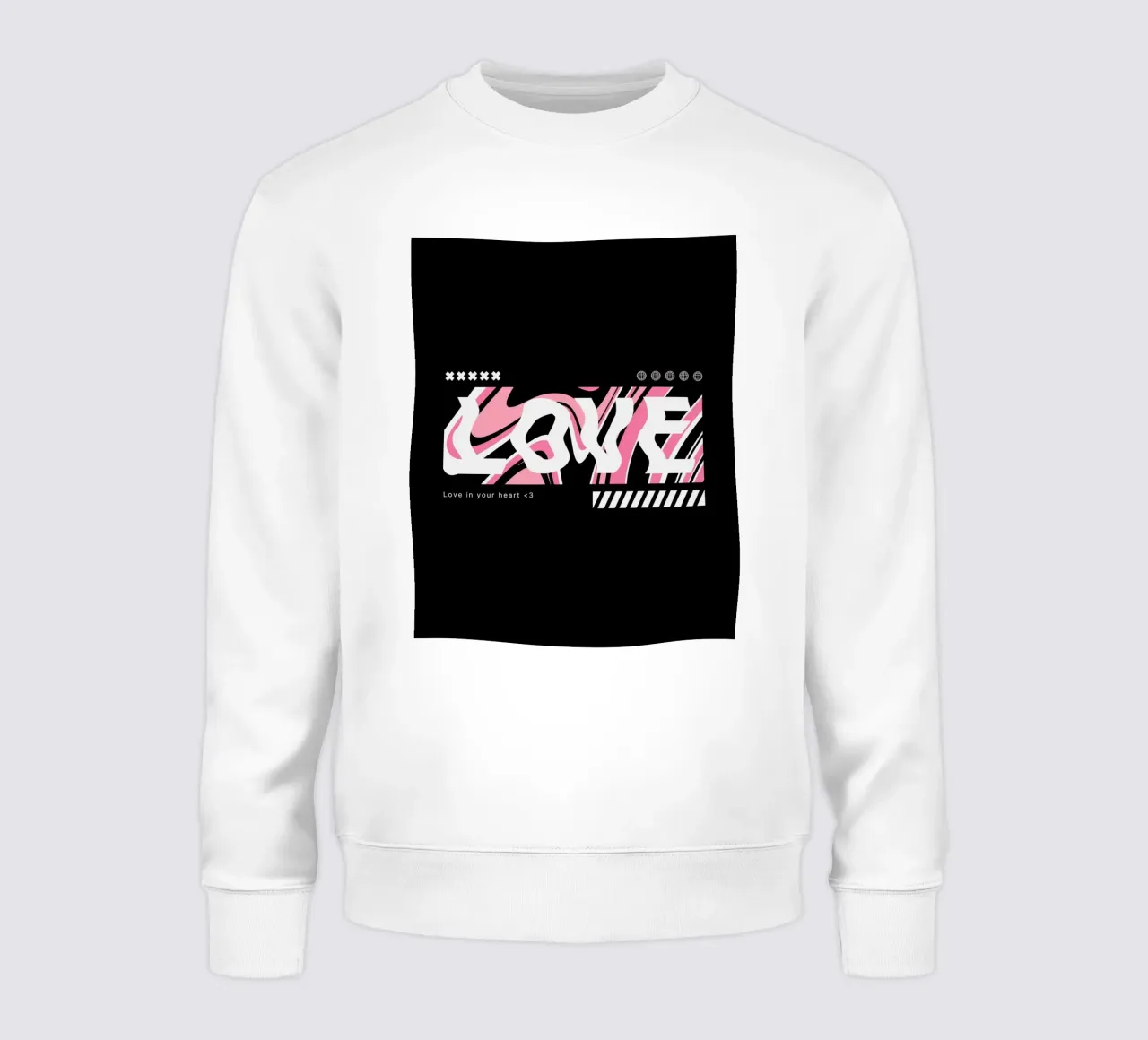 love sweatshirt by mazzihanq