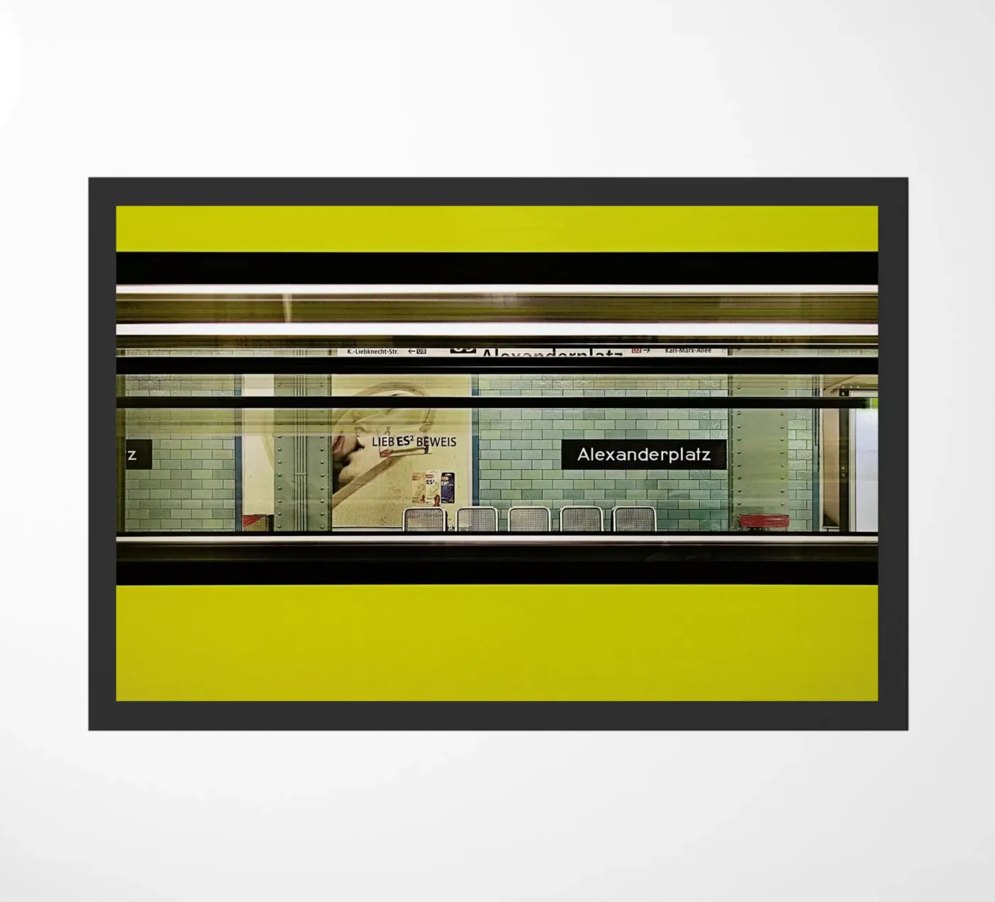 Liebesbeweis deurmat van Michael Belhadi