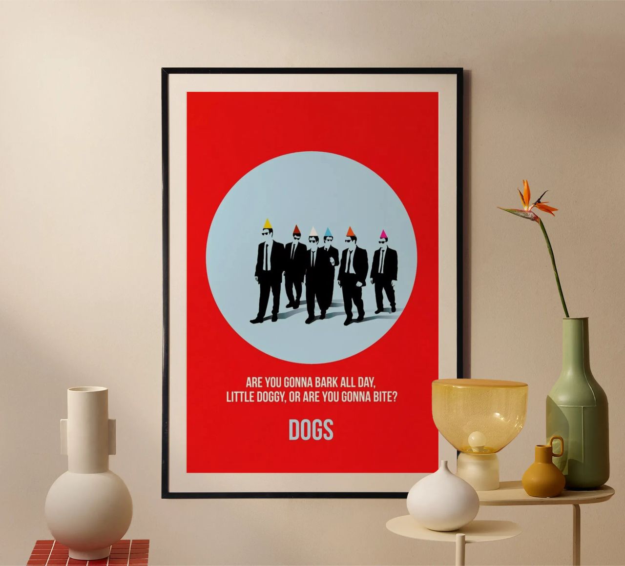 Dogs Poster 2 Poster von Naxart