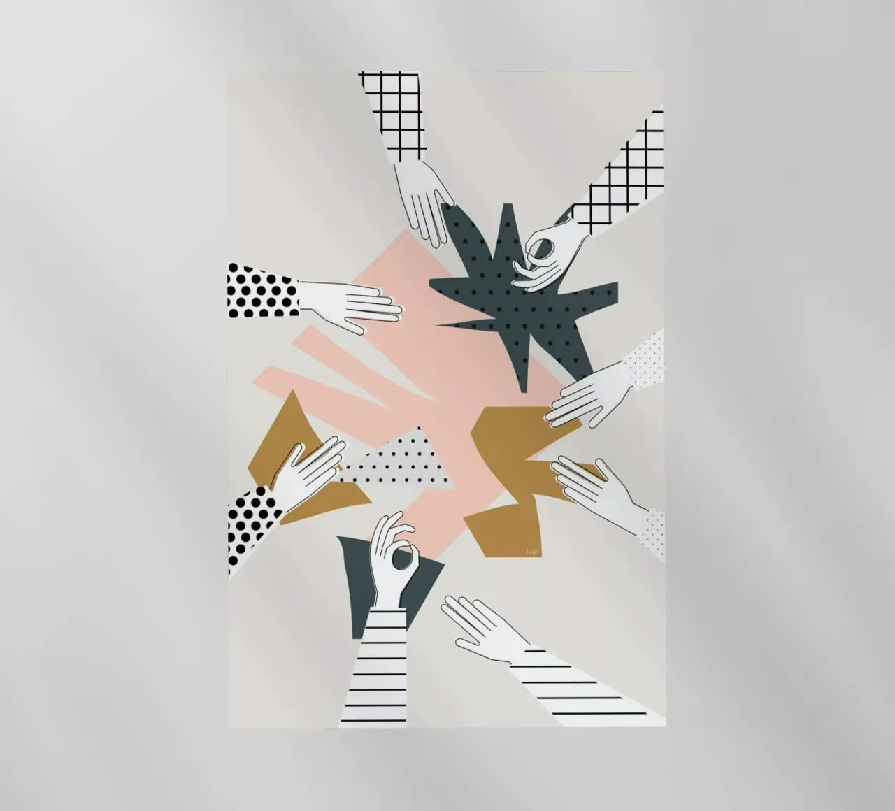 Party pellicola backlit da Linda Gobeta