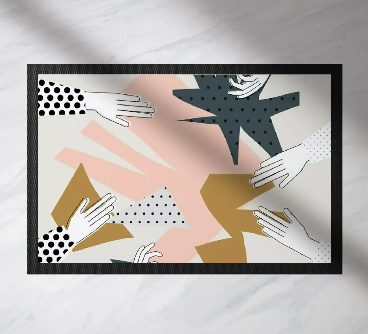 Party Fußmatte von Linda Gobeta