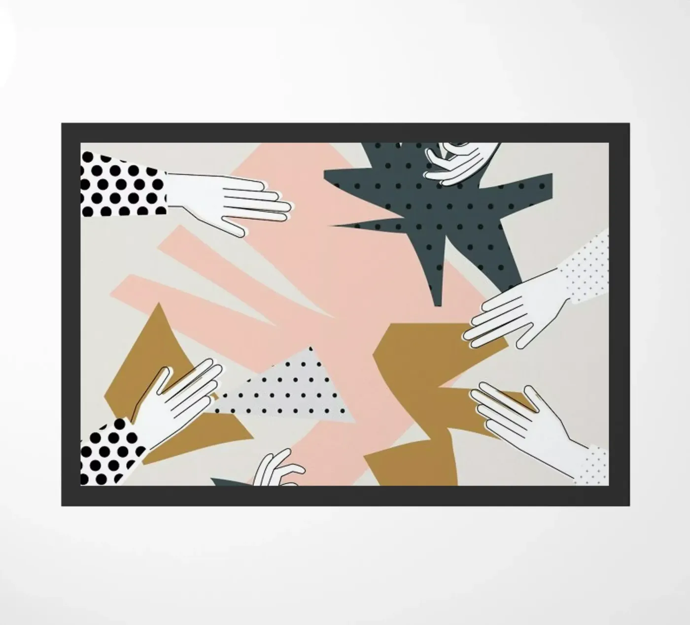 Party Fußmatte von Linda Gobeta