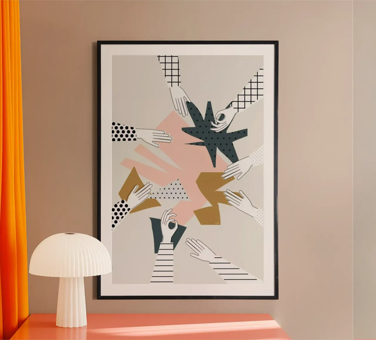 Party poster da Linda Gobeta