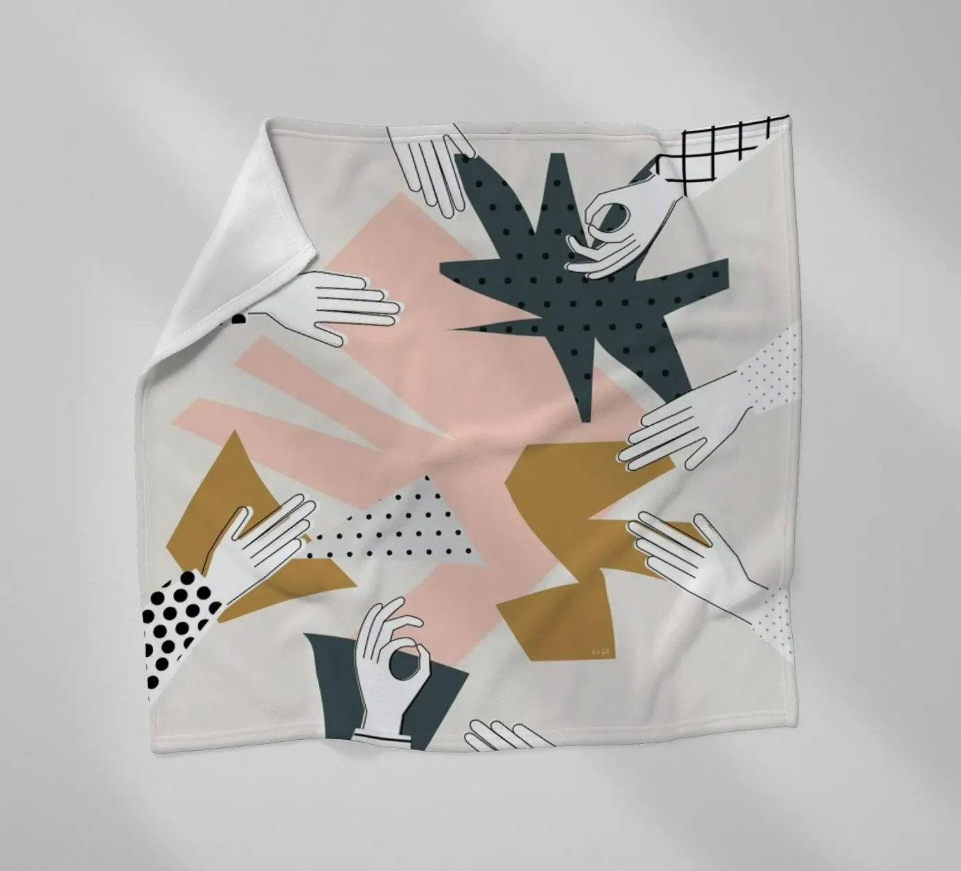 Party Fleecedecke von Linda Gobeta