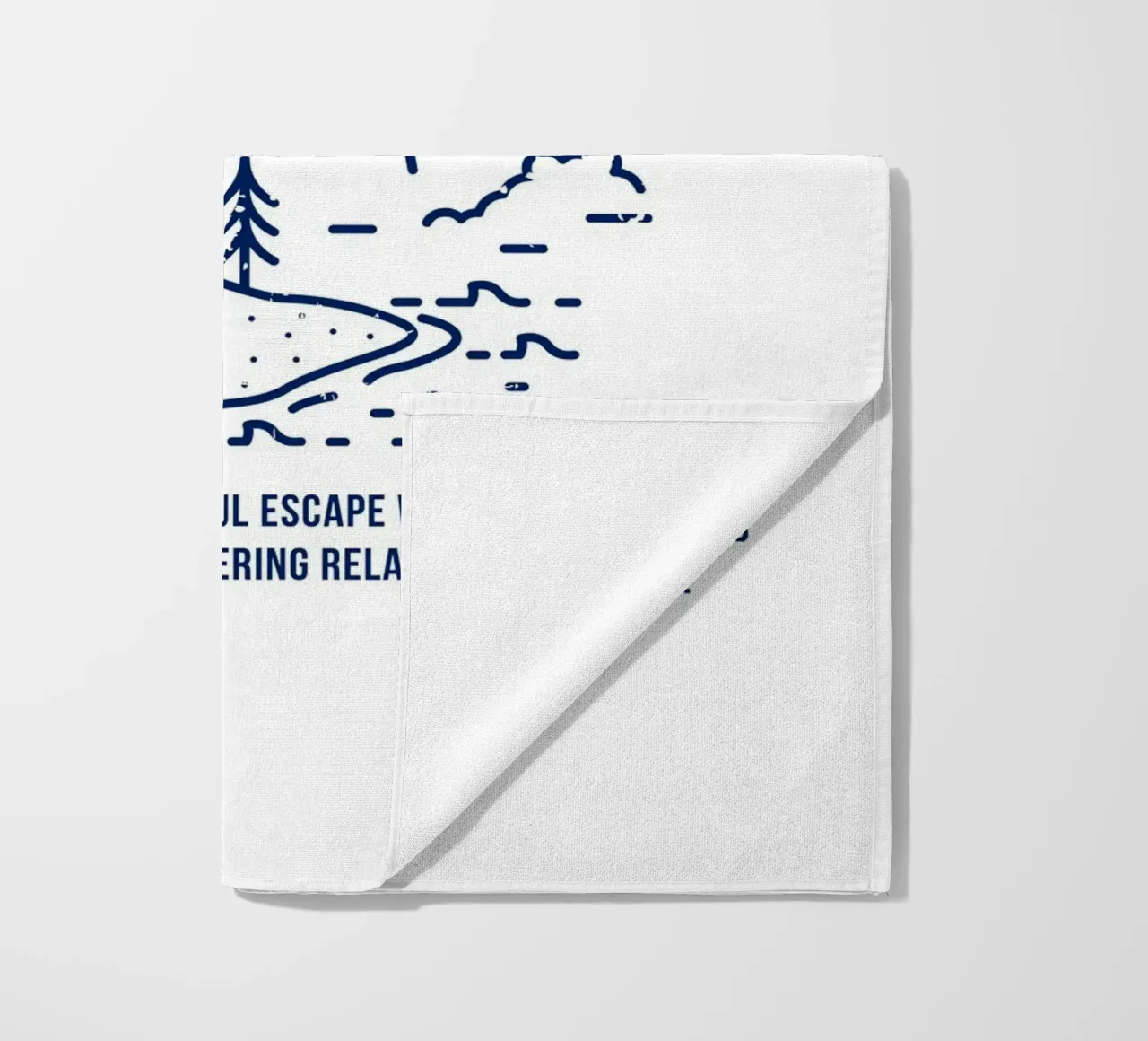 ocean view endless move beach towel by mazzihanq