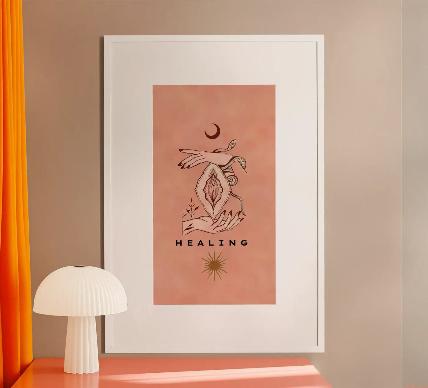 healing poster van bonglantrungmuoi