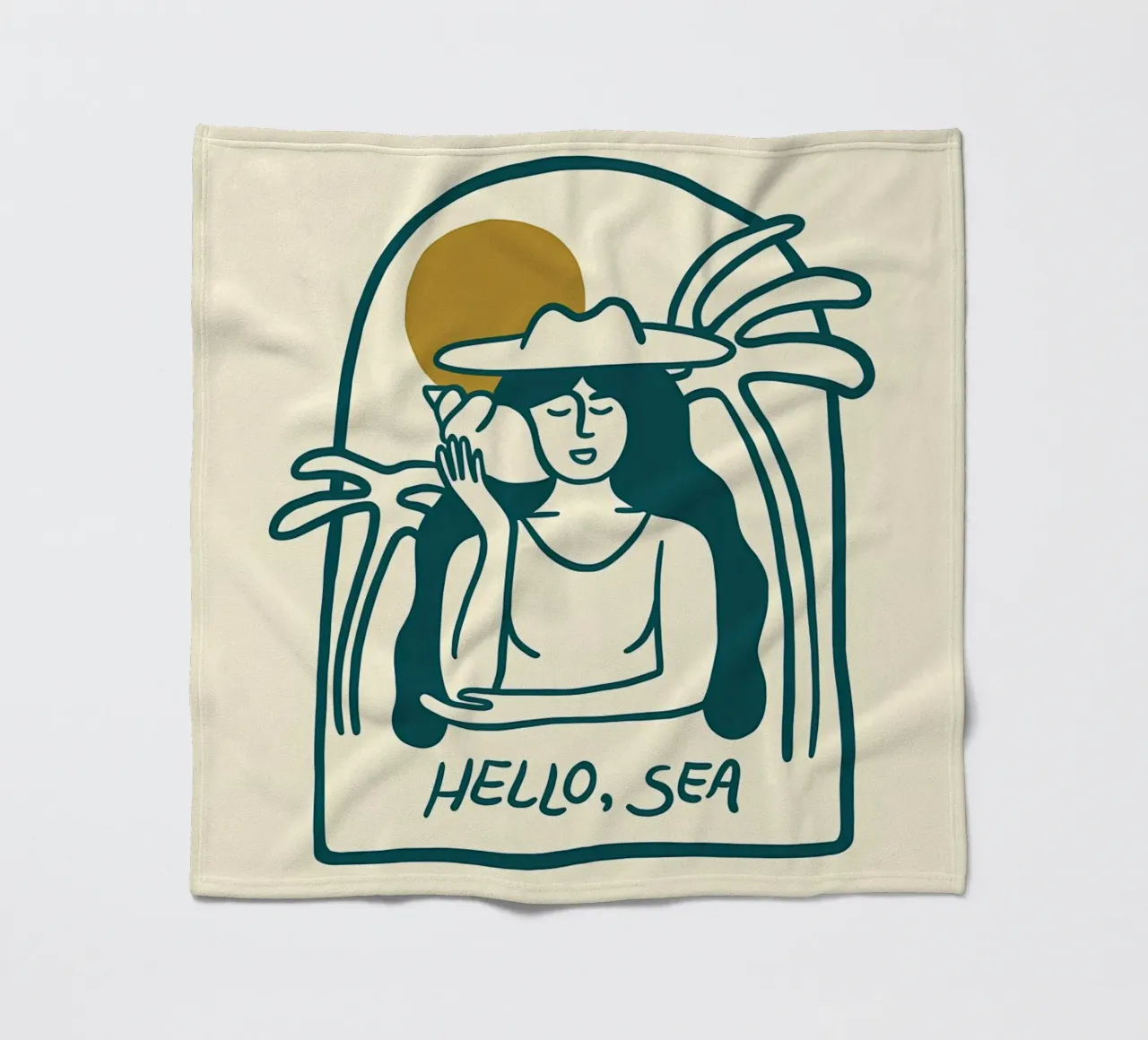 Ciao mare di Sarah Tate coperta in pile da bonglantrungmuoi