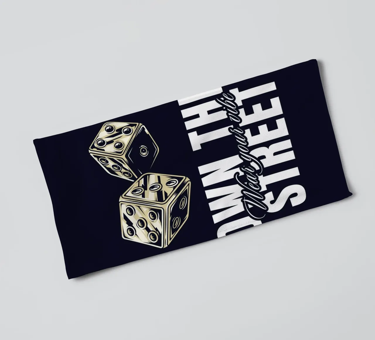 bezit de wear your vibe straat badhanddoek van mazzihanq