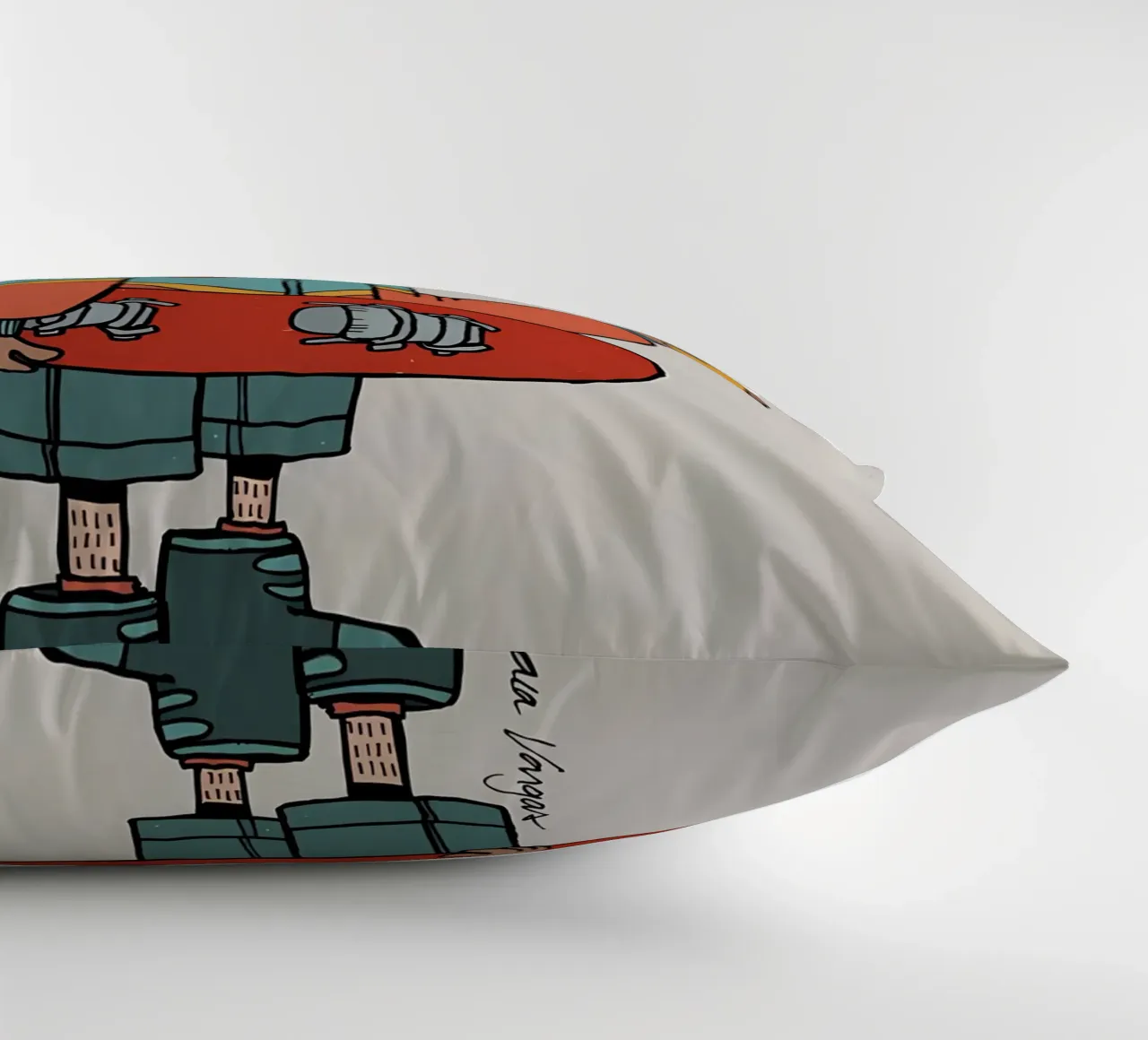 Huemul con un compagno e uno snowboard cuscino da bonglantrungmuoi