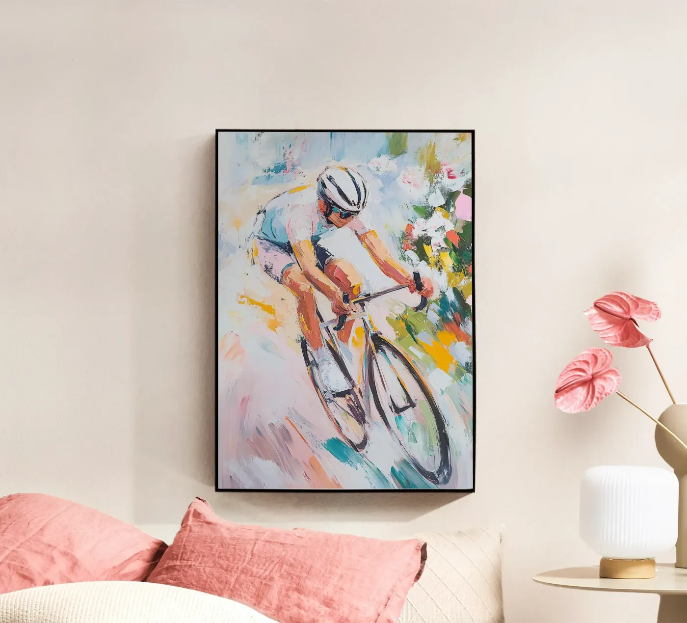 Bicicletta da strada plexiglass da Nikis Art Studio