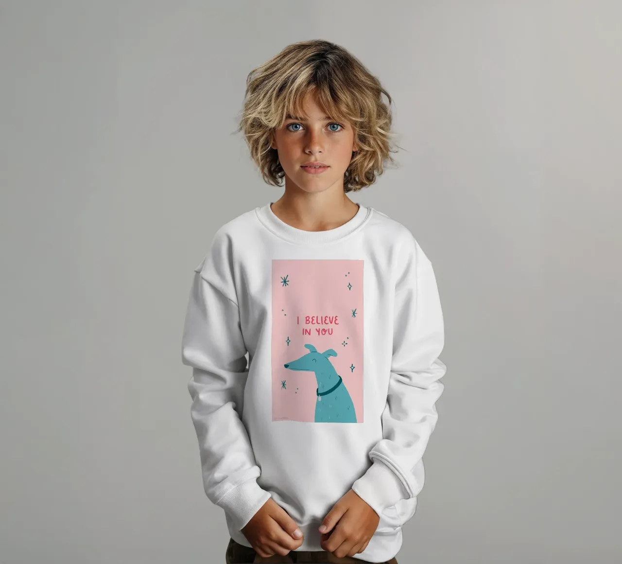 Credo a voi felpa bambino da bonglantrungmuoi
