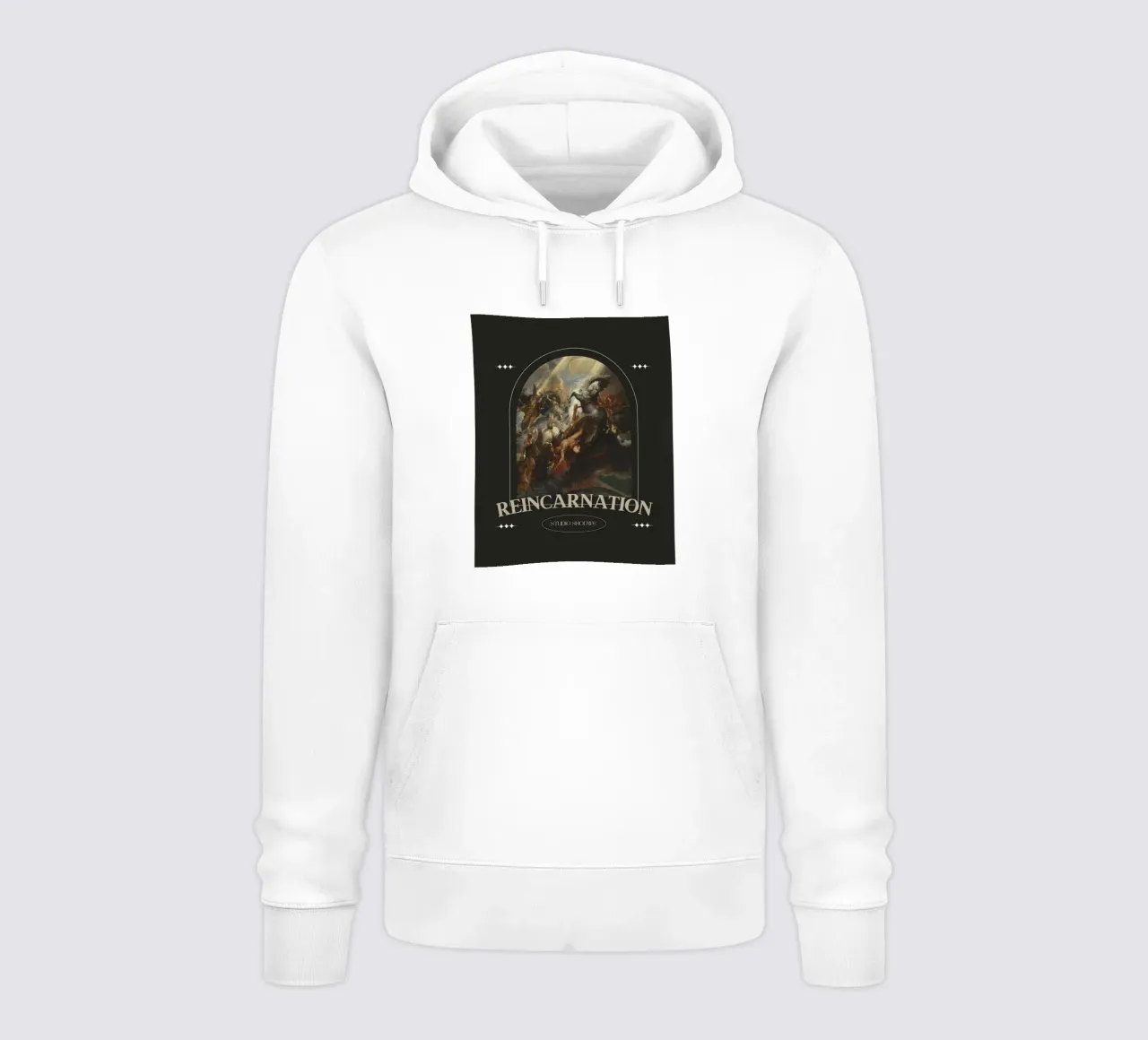 reincarnazione felpa con cappuccio da mazzihanq