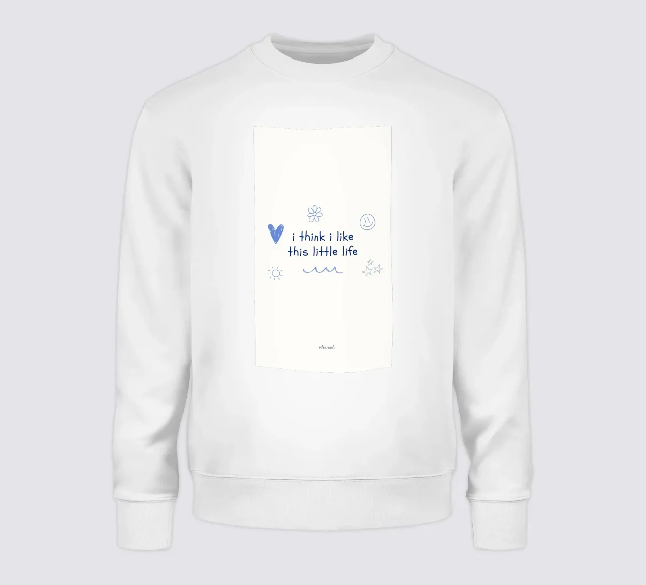 Credo che questa piccola vita mi piaccia felpa da bonglantrungmuoi