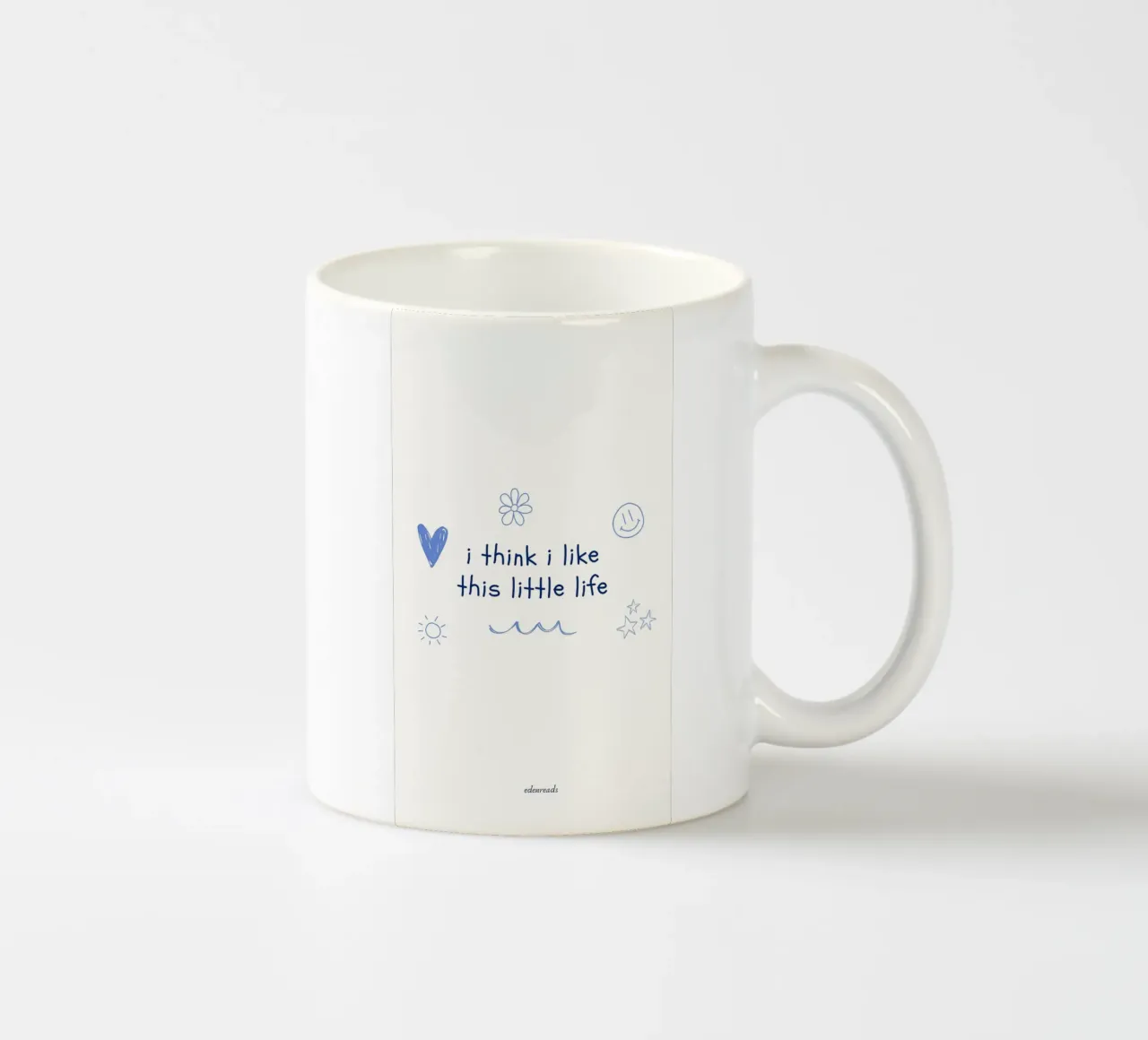Credo che questa piccola vita mi piaccia tazza in ceramica da bonglantrungmuoi